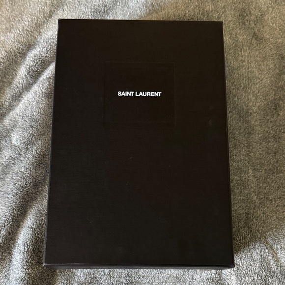 Saint Laurent pony spot/nero lúcido manto naturale  Fur YSL heels size 36 - Picture 5 of 17